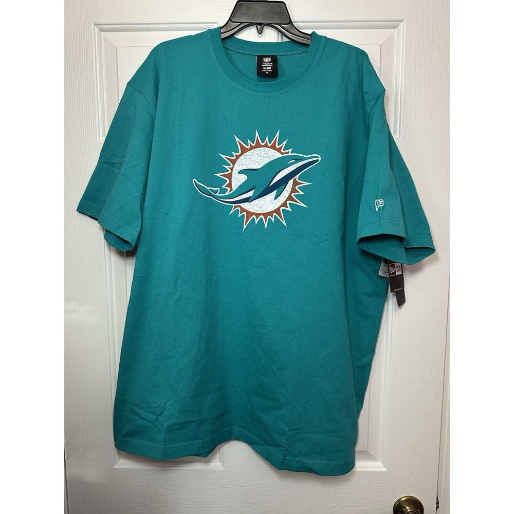 Size XL New Era Miami Dolphins NFL OTC Short Sleeve T-Shirt Men’s NWT